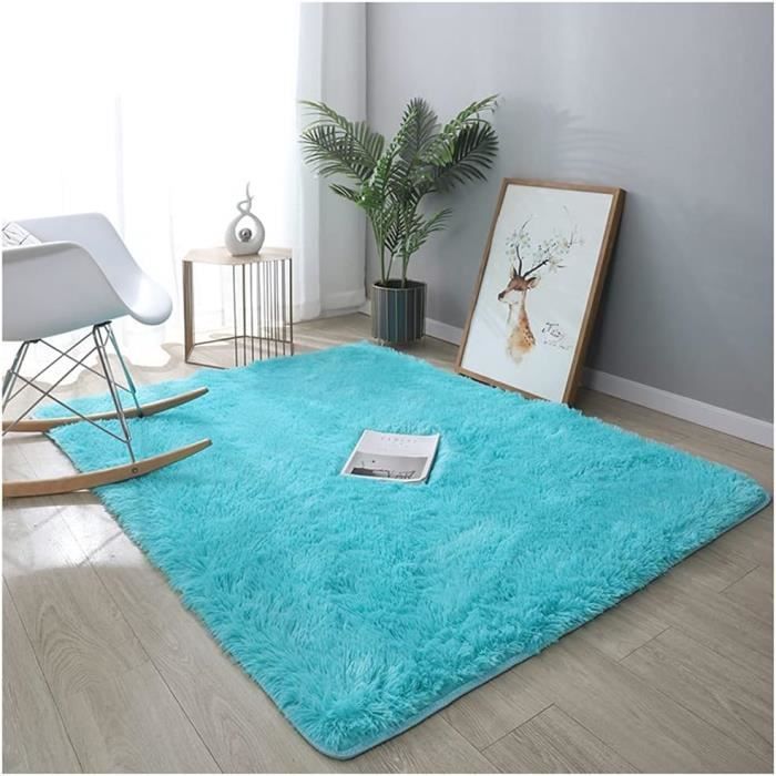Tapis Chambre Shaggy 60x150 Cm - Très Doux, Antidérapant, Pour Salon Ou Descente De Lit (blanc) - 4