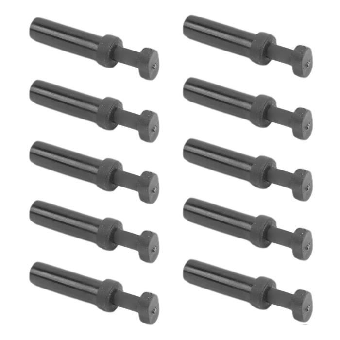 Lot De 3 Bouchons Pneumatiques 8 Mm - Capuchons Aveugles Pour Tuyaux D'Air Comprimé - Qualité Professionnelle