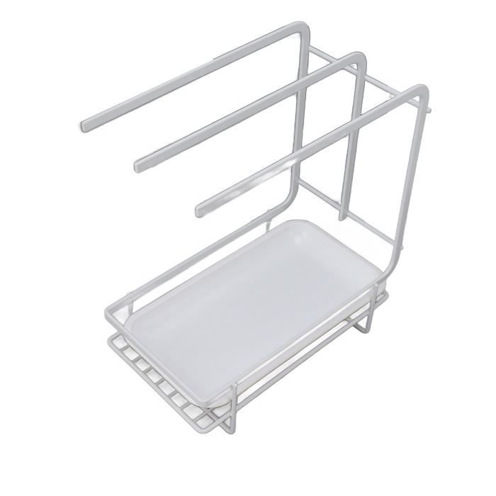 Porte-éponge Avec Bac De Vidange - Sonew - Support De Séchage Durable