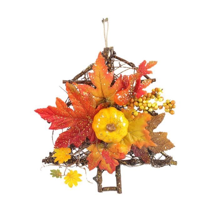 Cadre D'automne Avec Des Feuilles D'érable Et Des Feuilles Avec Des