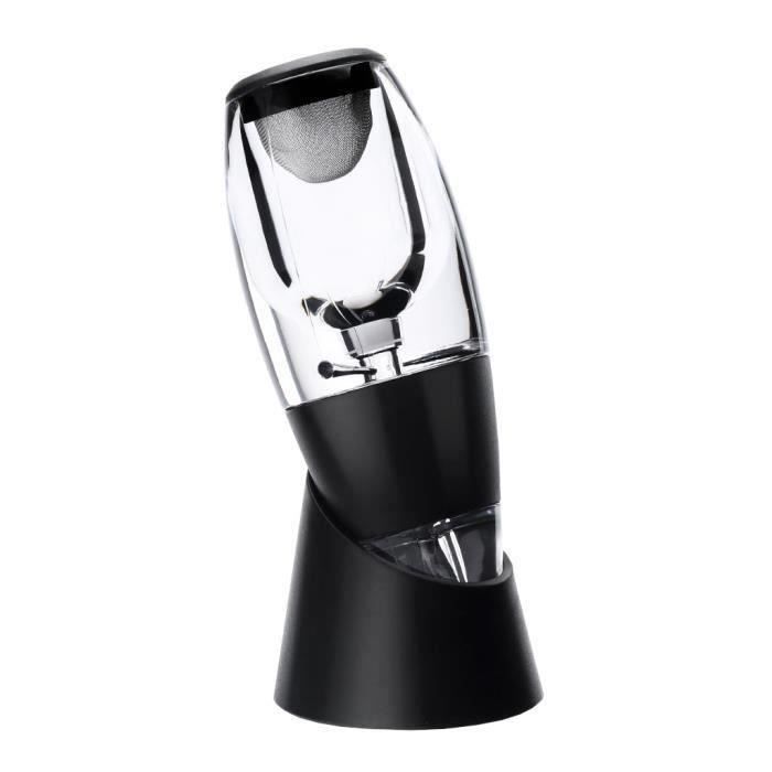 HSTURYZ Aérateur à Vin Décanteur à Vin avec Support Bras Coffret