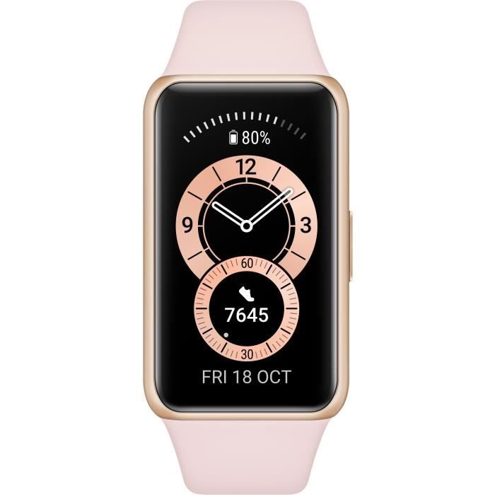 HUAWEI Band 6 Montre connectée - Ecran FullView AMOLED 1.47 - Pink -  Cdiscount Téléphonie