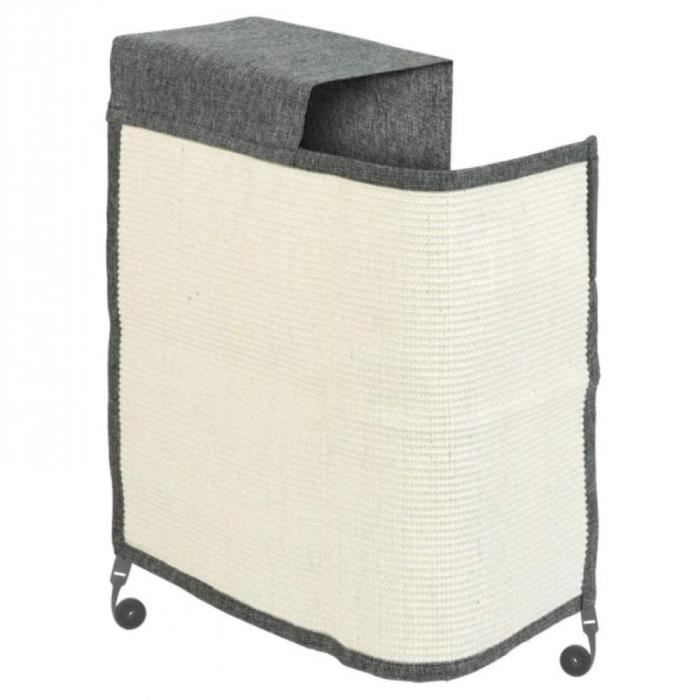 Comparer les prix de Tapis griffoir Chat - Protection côté oit canapé Meuble Sol Mur - Tapisen sisal et Lin 60 x 60 cm adapté pour Chaton
