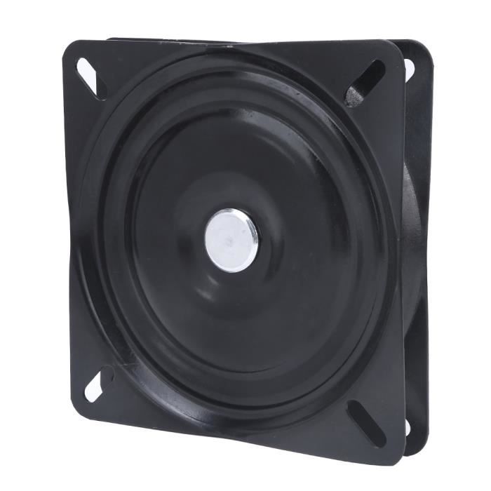 Plaque Tournante Métallique 7,6 Cm - Pivot 360° Silencieux - Pour Chaises, Présentoirs, Sièges - Capacité De Charge élevée