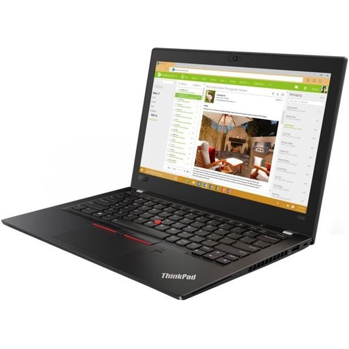 Lenovo ThinkPad X280 20KF Core i5 1.6 GHz Win 10 Pro 64 bits 8 Go RAM SSD TCG Opal Encryption 2 NVMe 12.5 IPS… - vue 5