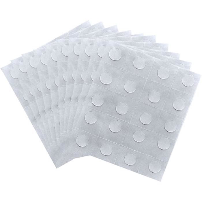 Autocollants Amovibles Ronds 306 Pairs Adhésif Double Face Points D'auto-adhésif Adhésifs Fournitures Scrapbooking école
