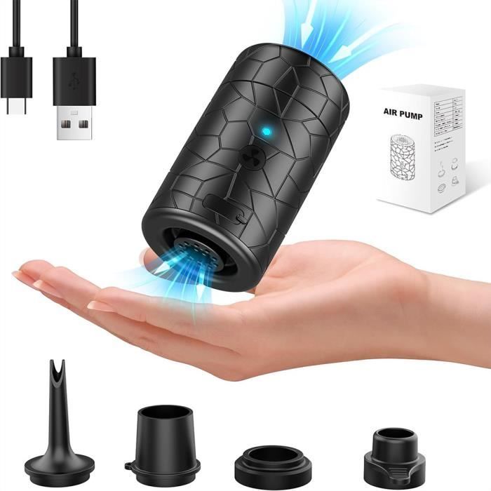 Mini Pompe À Air Portable Camping Lumière Minuscule Gonfleur-Dégonfleur