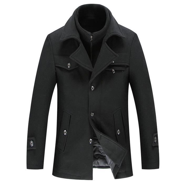 Manteau doublé homme outlet
