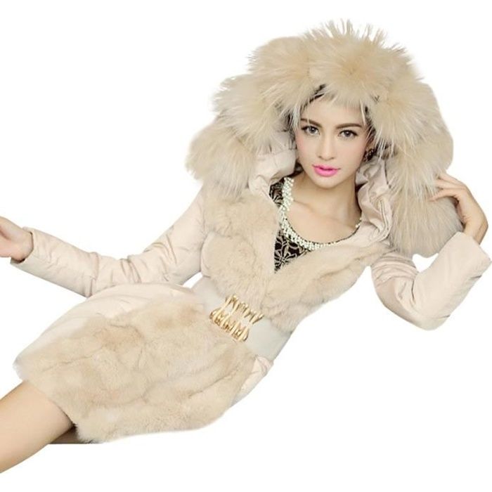 doudoune beige