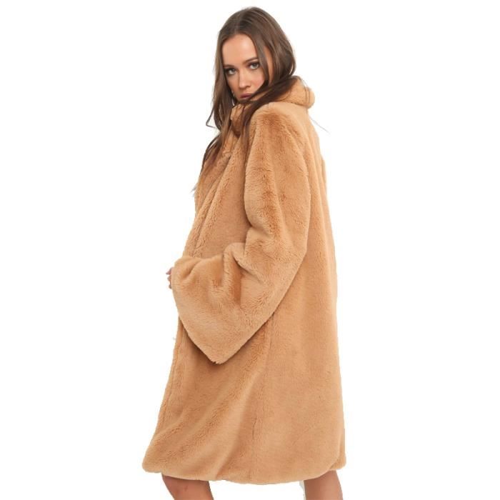 long manteau fourrure