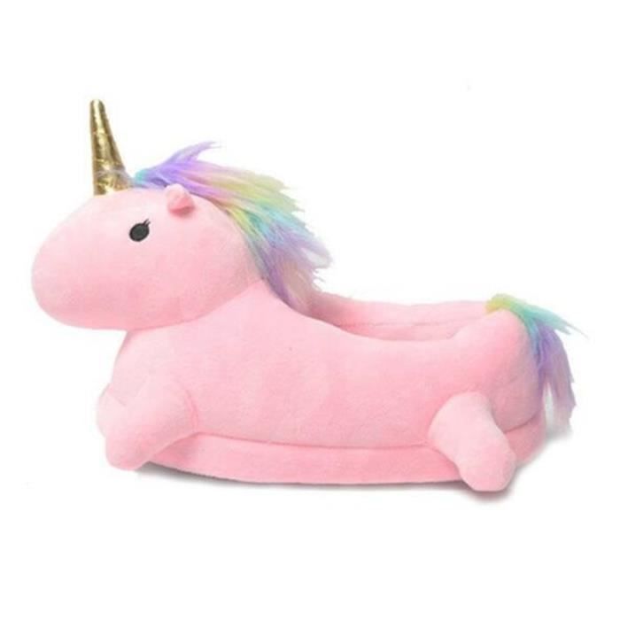 Chausson Licorne 2018 Hiver Chaussons Qualite Superieure Nouvelle