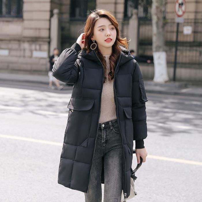 Sweat à Capuche Femme Grande Taille MOKBAY - Veste Chic Avec Boutons - Blouson Décontracté Pour Automne/hiver