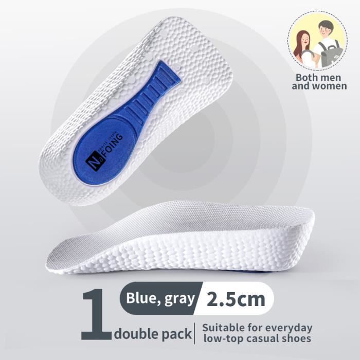 Couleur semelles noires taille 41-45 Semelles orthopédiques pour hommes