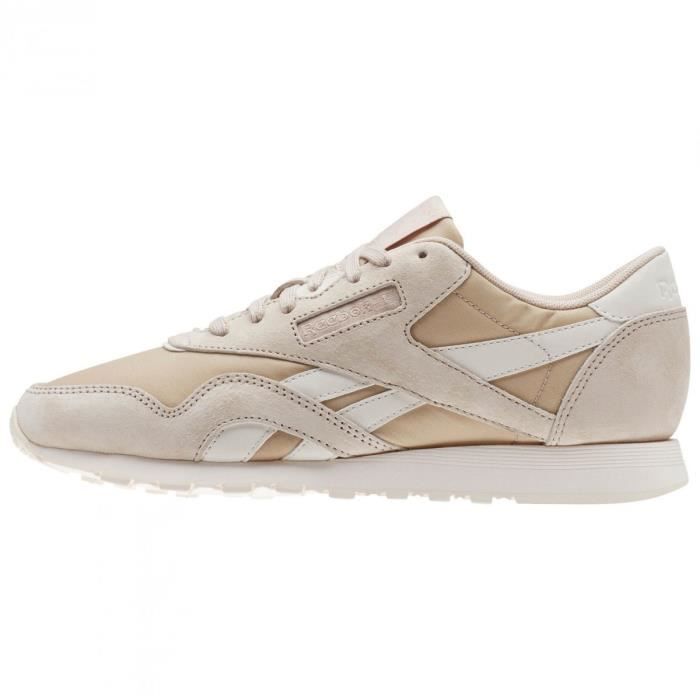 Basket reebok hotsell femme beige