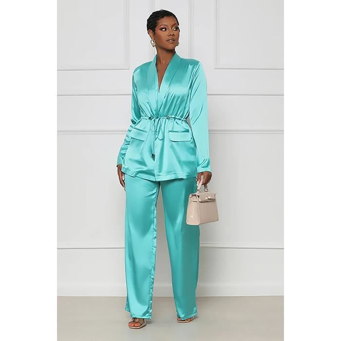 Ensemble en satin pour femme online