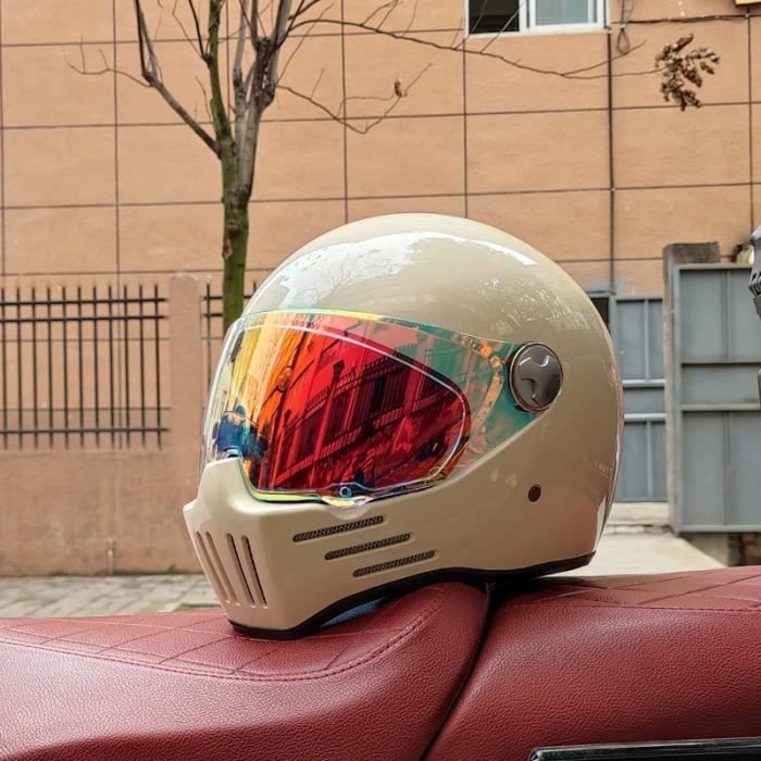 Casque Moto Demi-coque Allemand Homologué DOT - Taille L - Neuf Avec Emballage