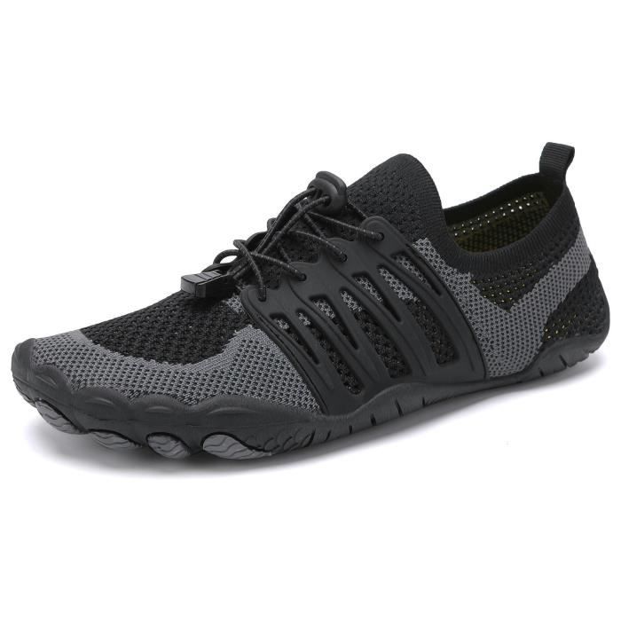 Chaussures de Trail Barefoot Shoes INSFITY - Noir
