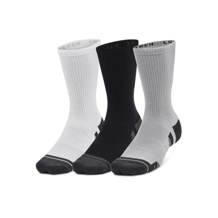 Chaussettes - UNDER ARMOUR - Performance Tech - Multicolore - Mixte - Régulier Chaussettes - UNDER ARMOUR - Performance Tech - Multicolore - Mixte - Régulier