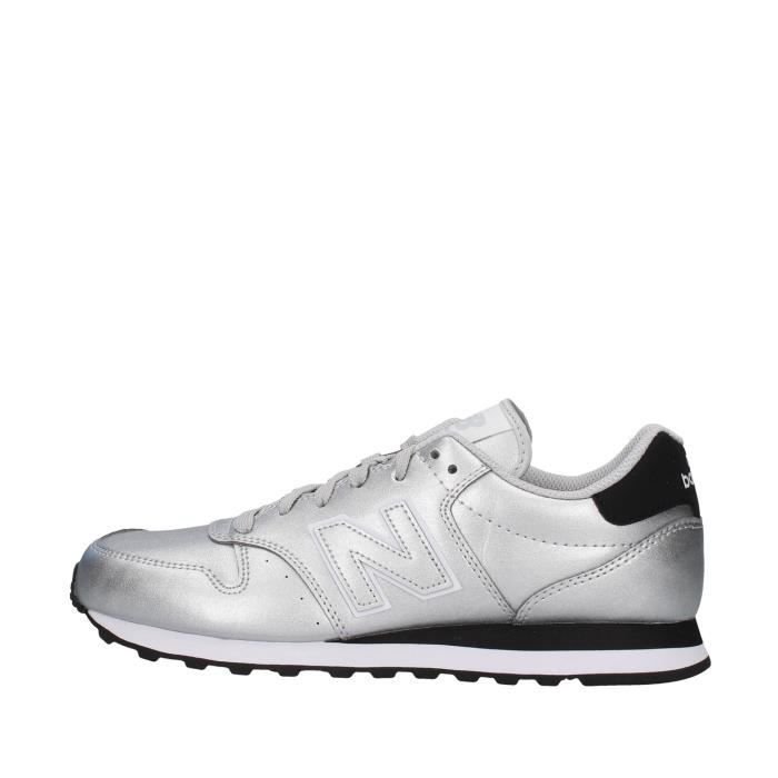 new balance argenté femme