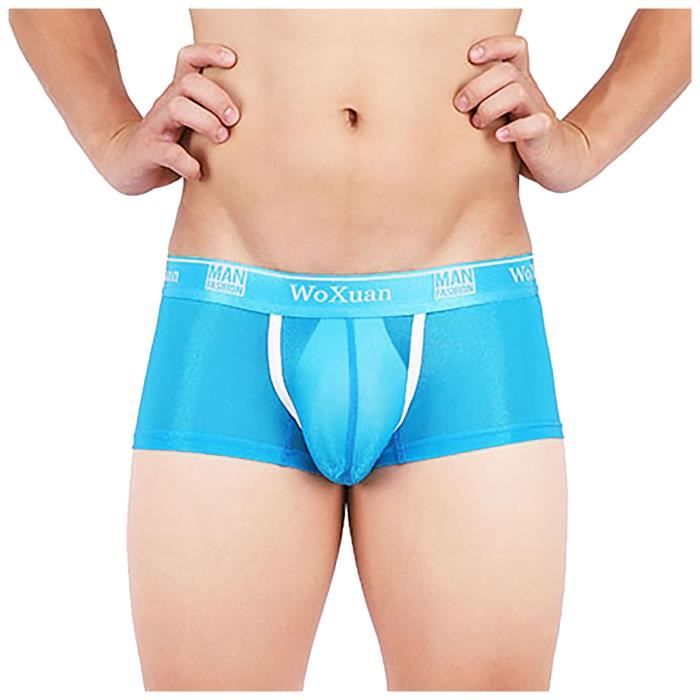 Boxer homme en soie outlet