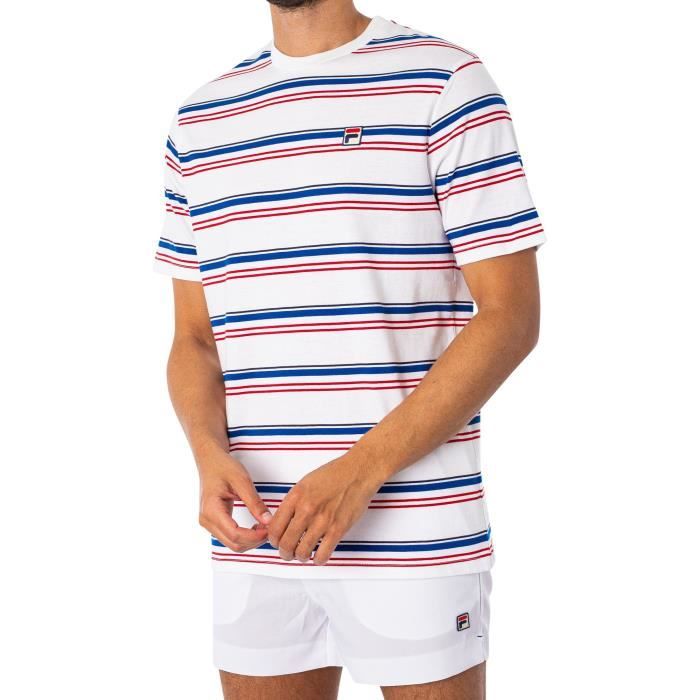 Tee shirt fila a rayure store