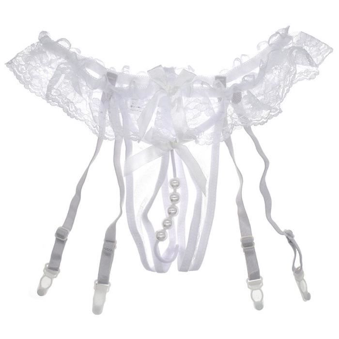 Portejarretelle,Portejarretelles en dentelle noire pour femme,porte