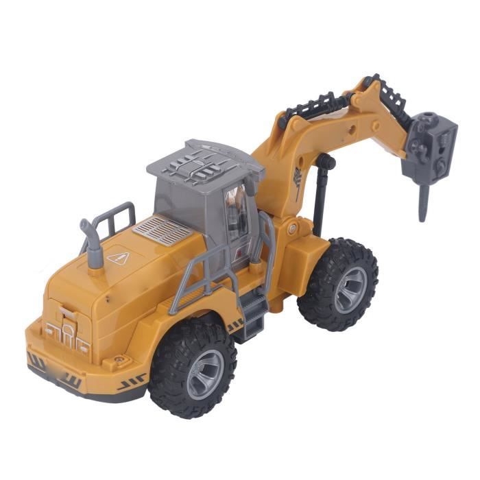 Mxzzand v?�hicule d'ing?�nierie RC V?�hicule de Construction RC 6 canaux, jouet de camion multi 