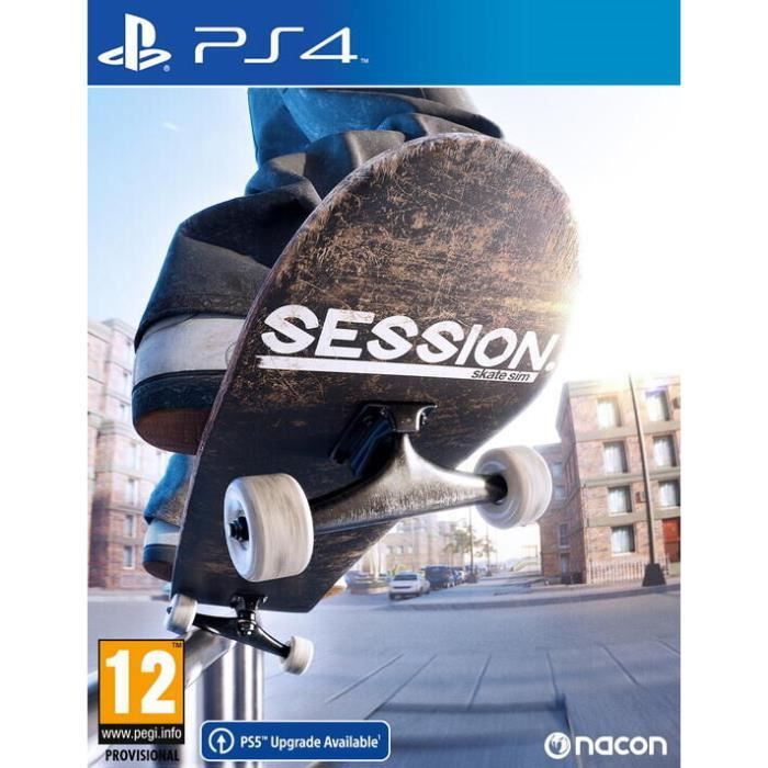 Nacon Jeu PS4 - Session-Jeu-PS4 - Skateboard - Culture Incroyable - Succès En Travaillant Dur