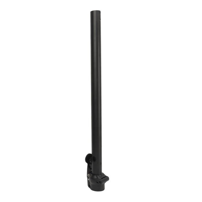 Poteau Pliant Scooter Électrique - Alliage Aluminium, Longueur Réglable, Base Rapide