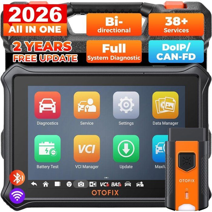 OTOFIX D1 Lite Diagnostic Auto Scanner avec outil danalyse de contrôle bidirectionnel Tous les diagnostics du système en français