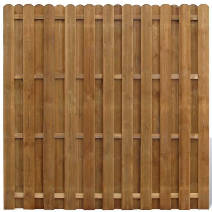 Panneau De Cloture En Bois Jardin Achat Vente Pas Cher