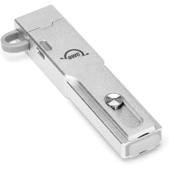 OWC Envoy Pro mini Technologie Thunderbolt 500 Go USB Type A vers USB Type C 3.2 Gen 2 3.1 Gen 2 Aluminium - vue 2