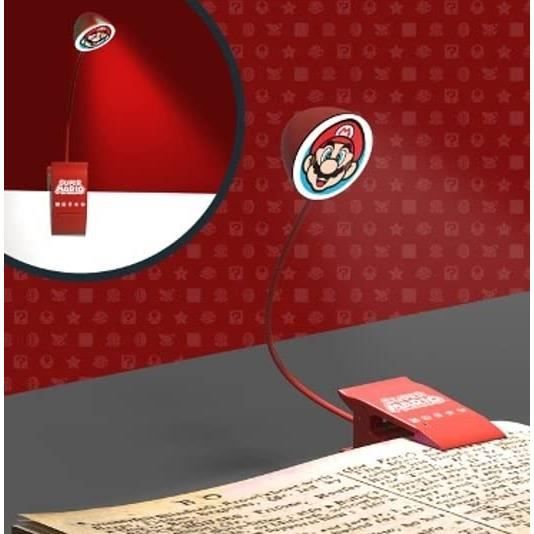 Lampe de lecture - PALADONE - Super Mario PP9483NN - rouge - pour adulte - Lampes