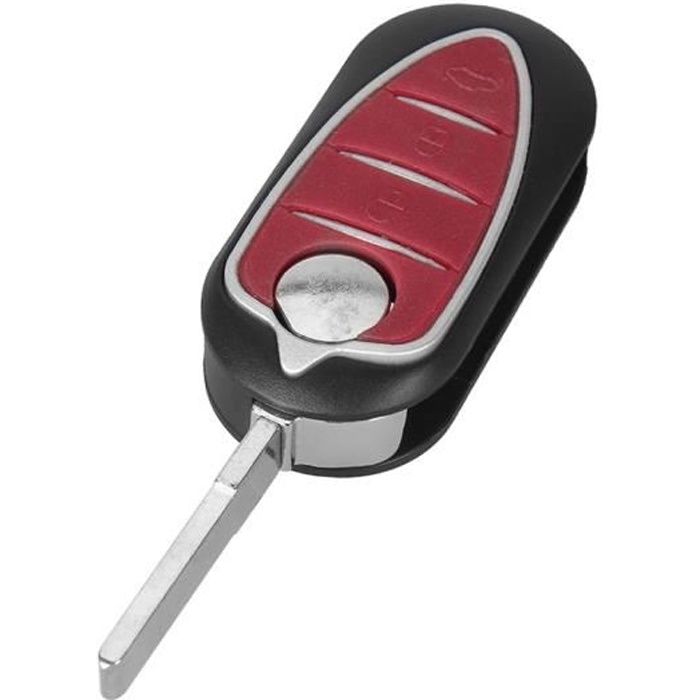 Coque Clé pour Alfa Romeo Giulietta Mito - Plip clé télécommande 3 Boutons avec Lame Phonillico®