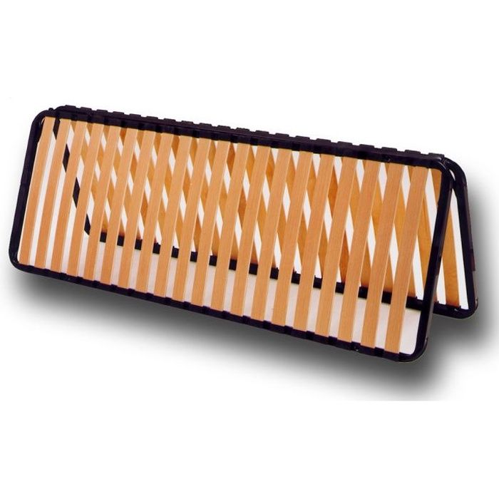 Sommier Cadre Pliable 20 Lattes 2 X 70 X 190 Achat Vente