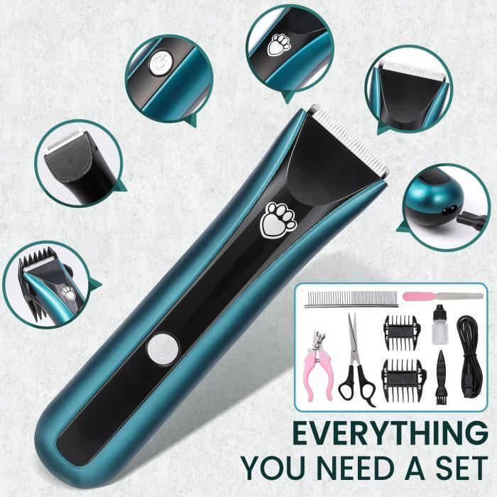 Comparer les prix de Rasoir pour Chien de compagnie Tondeuse Costume pour Chat Toilettage Professionnel Animal Silencieux Imperméable