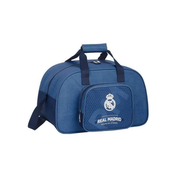 Sac de sport ou voyage enfant Real Madrid Football Bleu 40 cm