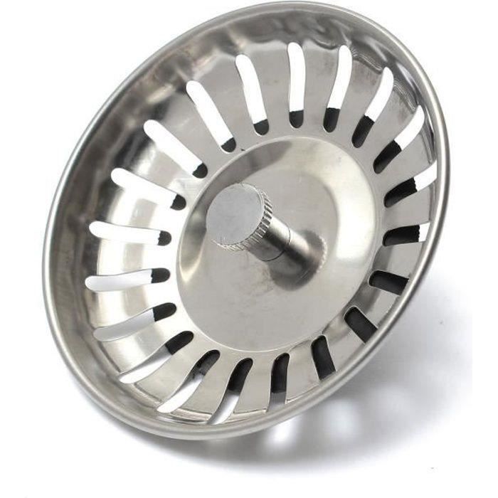 Acheter Filtre d'évier de cuisine en acier inoxydable, 1 pièce, bouchon de filtre, outil de nettoyage des déchets Acheter Filtre d'évier de cuisine en acier inoxydable, 1 pièce, bouchon de filtre, outil de nettoyage des déchets