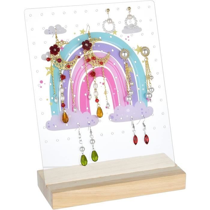 Plateau Présentation Bagues Et Boucles D'oreilles - Organisateur Bijoux - Neuf