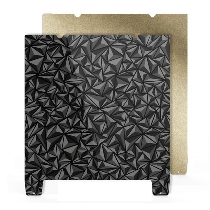 Feuille PEI PEO Pour Creality K1, Plaque De Construction Double Face, Lit Chauffant Pour Imprimante 3D Pour Ender 3 S1/S1 PRO/ Ender 5 S1, Mise à Niveau 235x235MM
