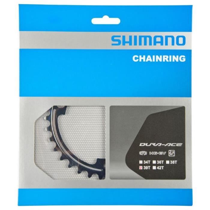 Plateau SHIMANO Dura-Ace 9000 11v - 34 dents - Aluminium - Compatible avec pédalier Dura-Ace 9000