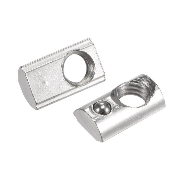 Sourcing Map M6 Kupplungsmuttern 30mm | 5 Stück Edelstahl Verbindungsmuttern Für Halterungen