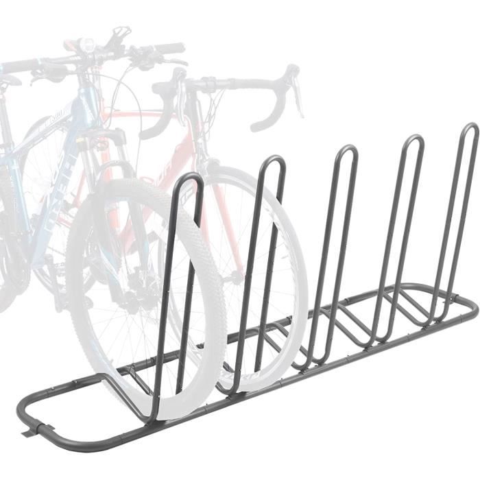 Sunix Râtelier pour 5 vélos Range vélo Système Range vélo Rangement pour  vélo Support pour Bicyclette, Sol ou Support de Rangeme84 - Cdiscount Auto