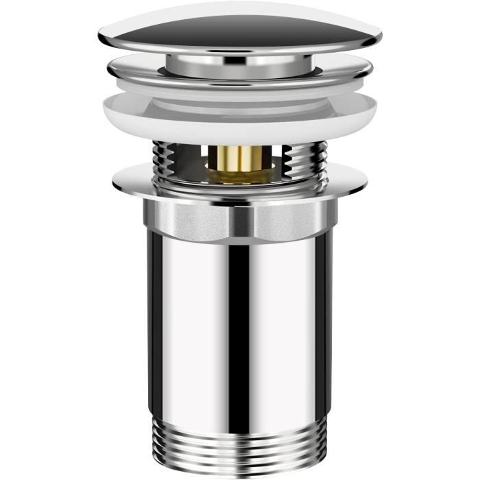 Mitigeur Cascade Noir Moderne Pour Lavabo - Robinet De Salle De Bain Auralum Convient Pour Les Lavabos Encastres 88721761