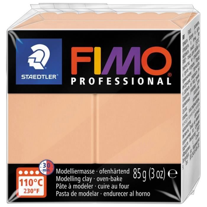 Pâte Fimo Professional - STAEDTLER - Sable 45 - 85 g - Pour Modelage et Création d'Objets Décoratifs