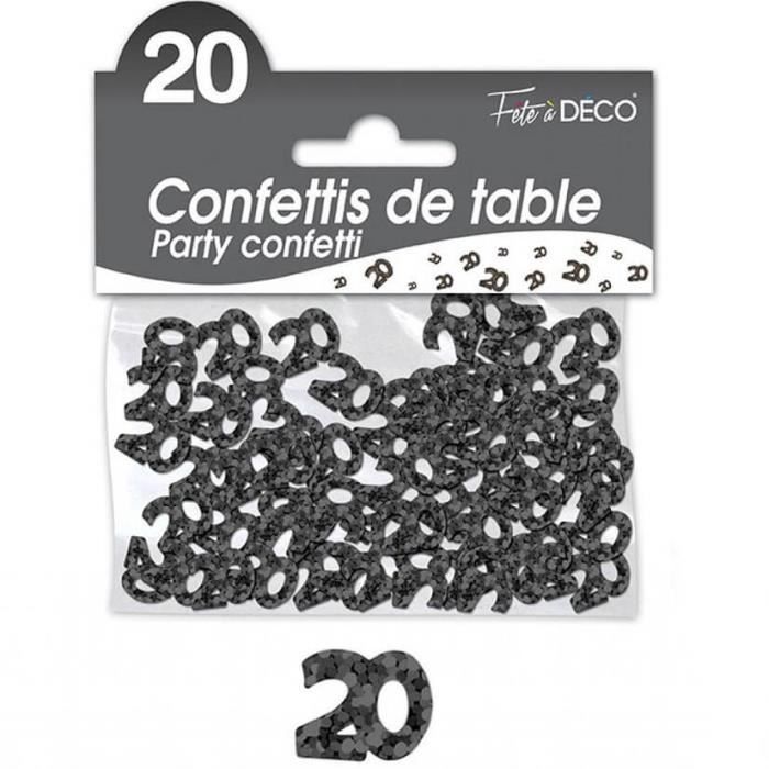 Confettis De Table Anniversaire ans Noir 10grs X1 Ref Ca02n Cdiscount Maison Confettis De Table Anniversaire ans Noir 10grs X1 Ref Ca02n Cdiscount Maison