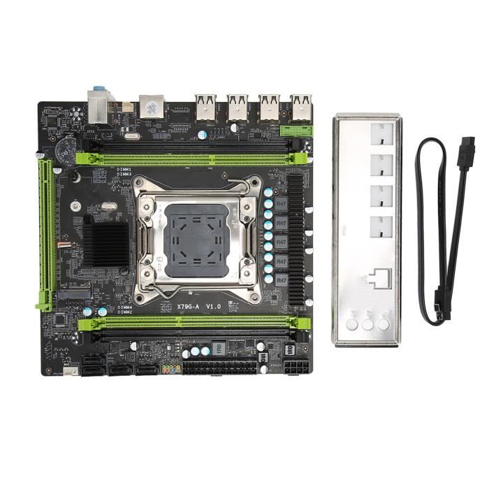 Lot De 3 Cartes Mères PC Avec RAM, Processeur, GPU Et Ventilo - 2 HS Et 1 Fonctionnelle (PC2/PC3)