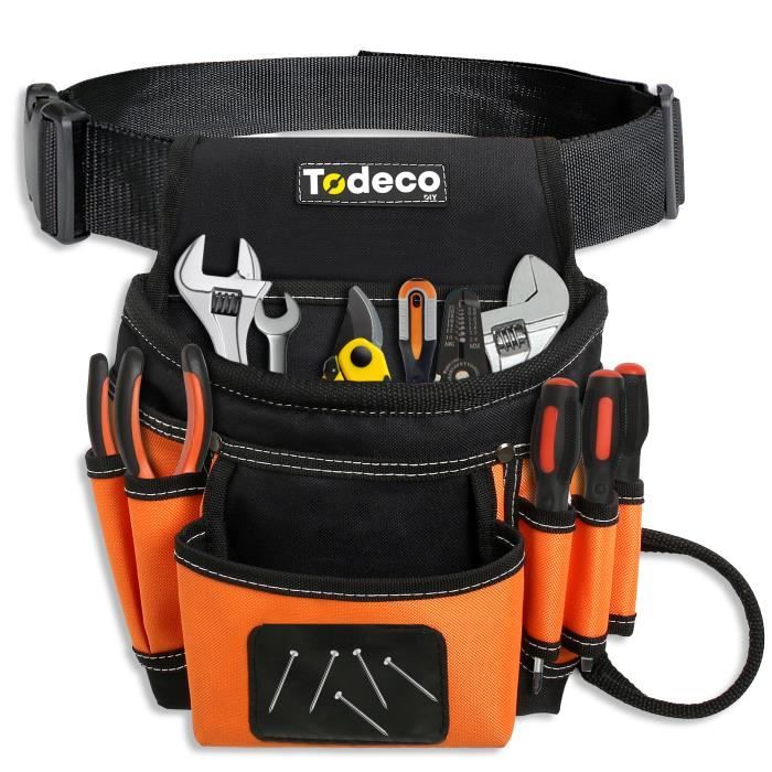 Ceinture Porte Outils Sacoche Outils avec Ceinture r glable