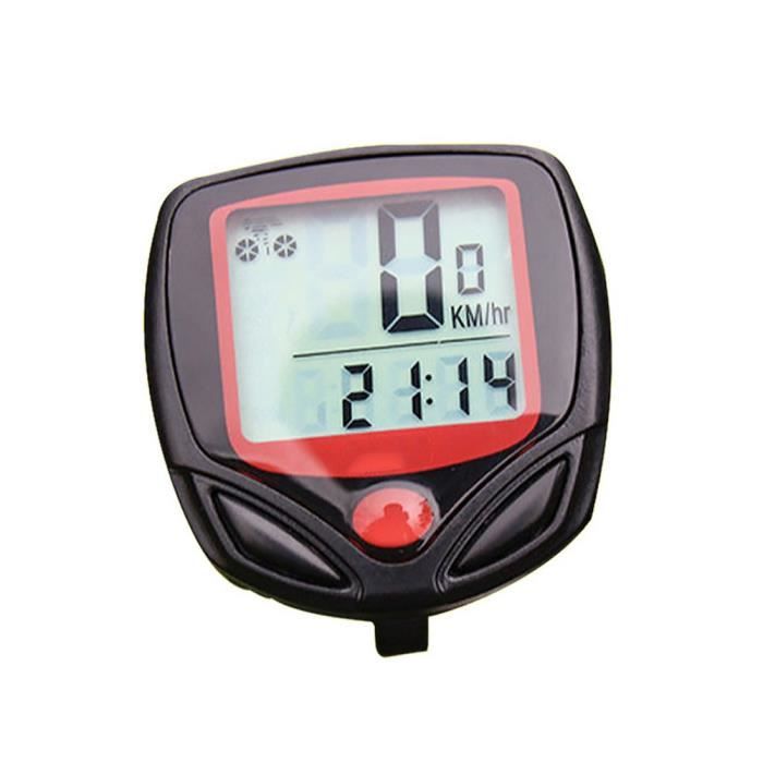 Ordinateur de Vélo Sans Fil GPS Compteur de Vitesse Vélo de Route VTT ANT Étanche Intelligent