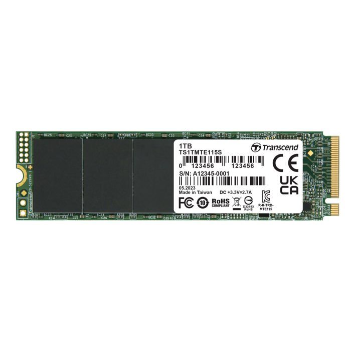 Transcend PCIe SSD .2 PCI Express 3.0 3D NAND NVMe Neuf - vue 7
